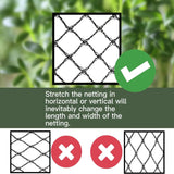 Junkogo Bird Netting 50x50 Ft, 1 in Mesh Heavy Duty Garden Netting