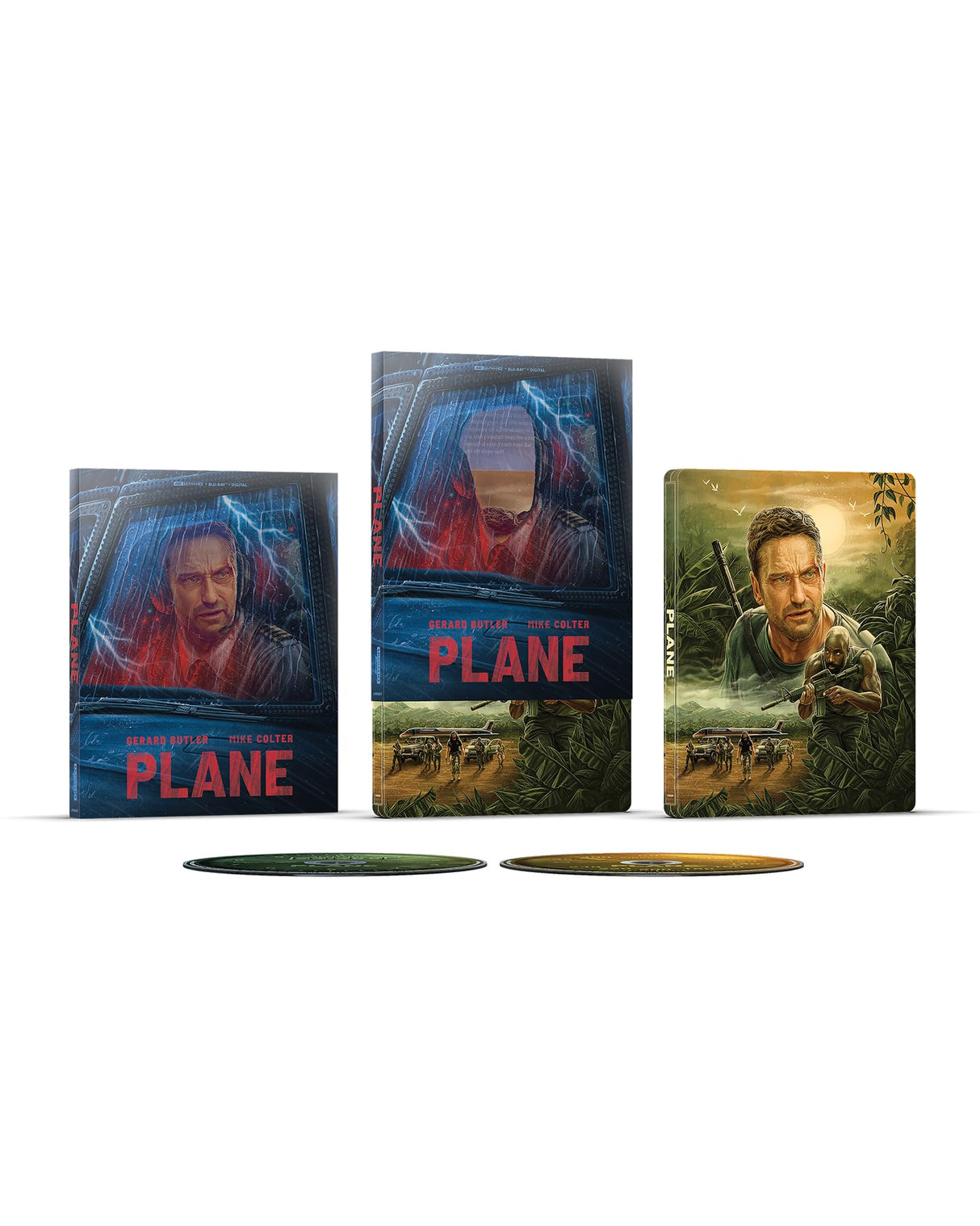 Plane 4K + Bluray + Digital Amazon Exclusive Steelbook [Blu-ray]