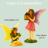 PRETMANNS Fairies for Fairy Garden Accessories, 3 Piece Kit