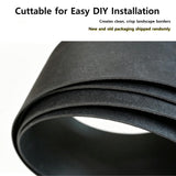 Anleolife 60ft Flexible Plastic Landscape Edging Coil with 18 Stakes