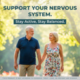 Nerve Calm Capsules - Official NerveCalm Premium Formula Supplement Pills, Advanced Support Formula for Wellness & Overall Health, All Natural Nerve Calm Reviews, 30 Capsules for 1 Month
