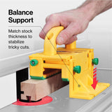 MICROJIG GRR-RIPPER GR-100 3D Table Saw Pushblock, Yellow