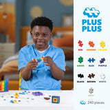 PLUS PLUS 240 Piece Basic Mix - Mini Waffle Blocks, Classroom Must Haves
