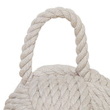 Creative Co-Op Nautical Rope Knot Door Stop