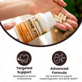 Bone-Tite Osseointegration Support Supplement I Key Vitamins, Minerals, and Nutrients to Promote Dental Implant Support | 90 Tablets | Pack of 1