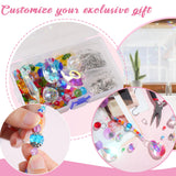 LPKADQA 500PCS DIY Sun Catcher Kit, Crystal Beads for 12 Suncatchers DIY