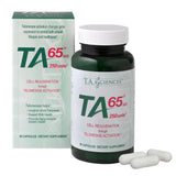 T.A. Sciences TA-65 Telomere Activation Supplement - DNA Repair, Stem Cell Support, Cell Rejuvenation, Telomerase Length, 2.5 Times Potency, 90 Capsules