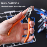 RUITOOL Model Nippers, Gundam Model Tools for Advancers to Repair and Fix Plastic Models, Ultra-thin Single Blade Gunpla Nipper, Non-slip Grip 4.7 Inch Sprue Cutter for Plastic Model Building