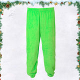 ZZXIAOJIE Green Costumes Kids 5Pcs Costume Long Sleeve Hooded Top and Pants Sets Green Monster Christmas Outfits