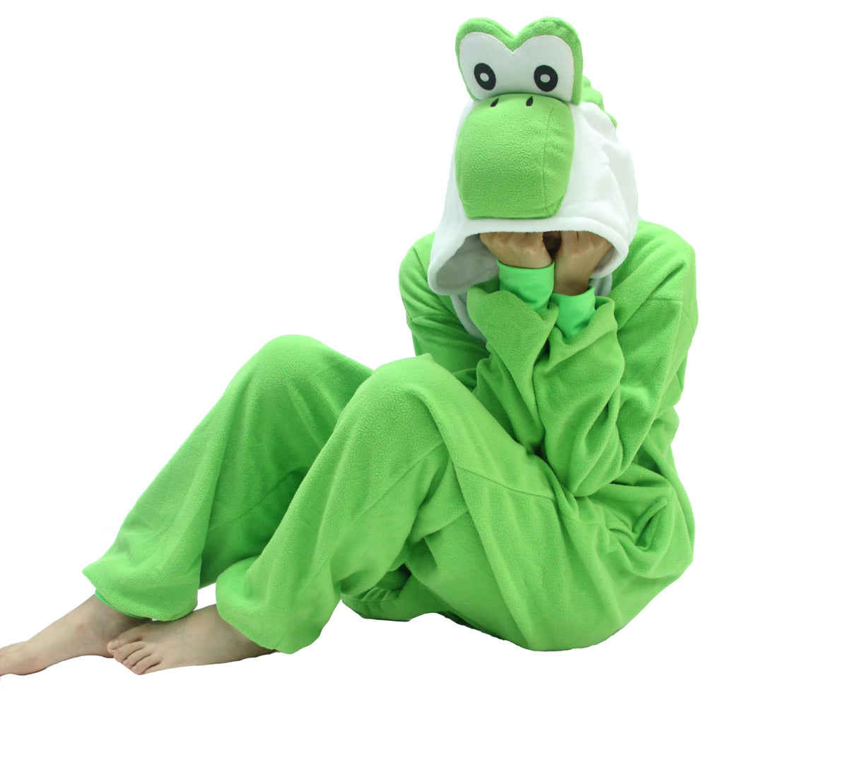 XXL Adult Unisex Green Yoshi Kigurumi Onesie Suit Halloween Christmas Anime Pajamas Yoshi Cosplay Costumes Disfraz Couple