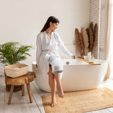 Divvsck Waterproof Knee Cast Cover for Shower,Watertight Cast Bag Covers- Shower Protector for Knee Replacement Surgery, Wound, Burns Reusable