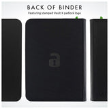 Vault X 9 Pocket Zip Trading Card Binder 360 Cards Exo-Tec (Black)