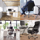 Office Chair Mat for Hard Wood Floors, 36 x 48 inches Clear Floor Mat for for Rolling Chairs, Heavy Duty Wood/Tile Floor Protectors for Home Office, Anti-Slip, Easy to Clean