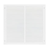 EZ-FLO 16 x 16 Inch (Duct Opening) Return Air Vent Cover for Wall or Ceiling, Solid Steel Return Air Grille, HVAC Vent Cover, White, 61641