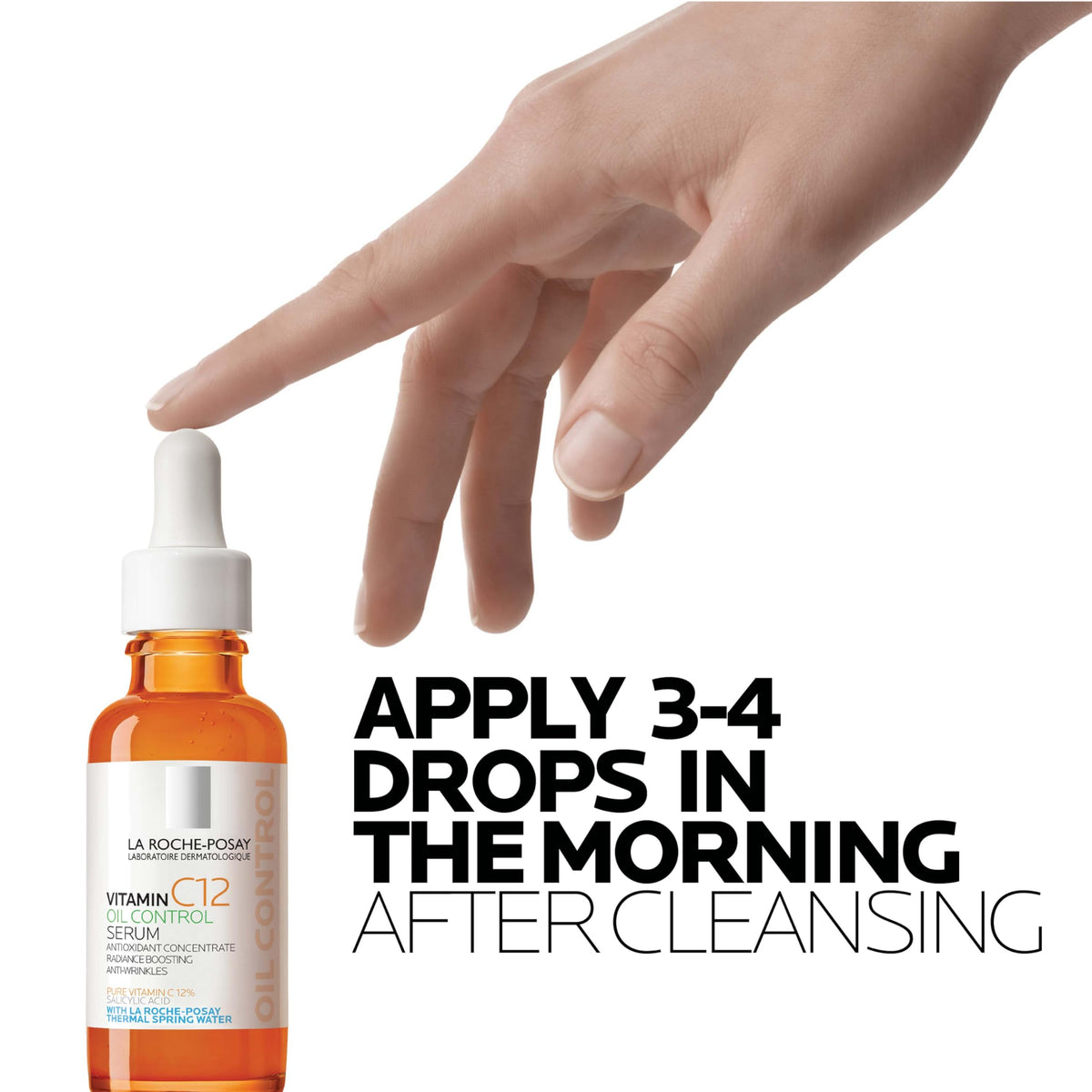 La Roche-Posay 12% Vitamin C Face Serum with Salicylic Acid, Oily Skin
