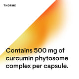 THORNE - Curcumin Phytosome 1000 mg (Meriva) - Clinically Studied, High Absorption - Supports Healthy Inflammatory Response in Joints, Muscles, GI Tract, Liver, and Brain* - 60 Capsules - 30 Servings