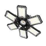 Aoretic LED Garage Lights 1 Pack -180W, 18000LM 6500K Led Shop Light with 6+1 Deformable Panels, Basement Barn Light Garages Ceiling Lights, E26/E27 for Garage, Warehouse, Shop