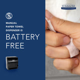Kimberly Clark Professional Levermatic Roll Paper Towels Dispenser (09765), Manual, Smoke (Black)