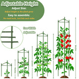 Fabulas 3 Pack Tomato Cages - Tomato Trellis Plant Support Stake Cage for Garden and Pots, Adjustable Tomato Plant Cage Tall Up to 48 Inch for Raised Garden Bed Outdoor Climbing Plants Vegetables