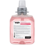 GOJO FMX-12 Luxury Foam Handwash, Cranberry Scent, EcoLogo Certified, 1250 mL Foam Soap Refill for Push-Style Dispenser (Pack of 4) - 5161-04