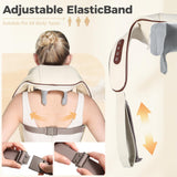 KppeX 6D Neck Massagers Pillow with Heat for Pain Relief Deep‑Tissue