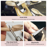 Wood Whittling Kit with Basswood Blocks Sets for Adults and Kids Beginners,Carving Set Includes 3pcs Widdling Knife & 8pcs Blocks & Gloves,Gifts for Christmas,Children's Day,Fathers Day,Mothers Day