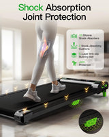AKLUER Walking Pad with Incline, Incline Treadmills for Home, 2.5 HP Under Desk Treadmill Small with Remote Control, Walking Pad Small Treadmill with LED Display