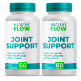 (2 Pack) Healthy Flow Joint Support Capsules - All Natural Advanced Supplement - Official Healthyflow Pills for Daily Lifestyle (120 Capsules)