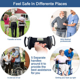 Gait Belts for Seniors - Transfer Gate Belts With Handles for Lifting Elderly & Patient Physical Therapy - Easy to Use Quick Release Gait Belt for Medical Nursing Use