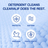 CLEARALIF laundry Fabric Softener Sheets, Fresh Linen Scent, 160 Loads, Eco Friendly, Great For Travel, Apartments, Dorms.