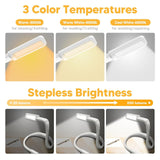 Neck Light Book Lovers Gifts: Crochet Accessories Knitting Gifts for Mom Christmas Stocking Stuffers for Men Women Husband Wife Teens Readers White Elephant Gift Exchange Sewing Supplies Reading Light