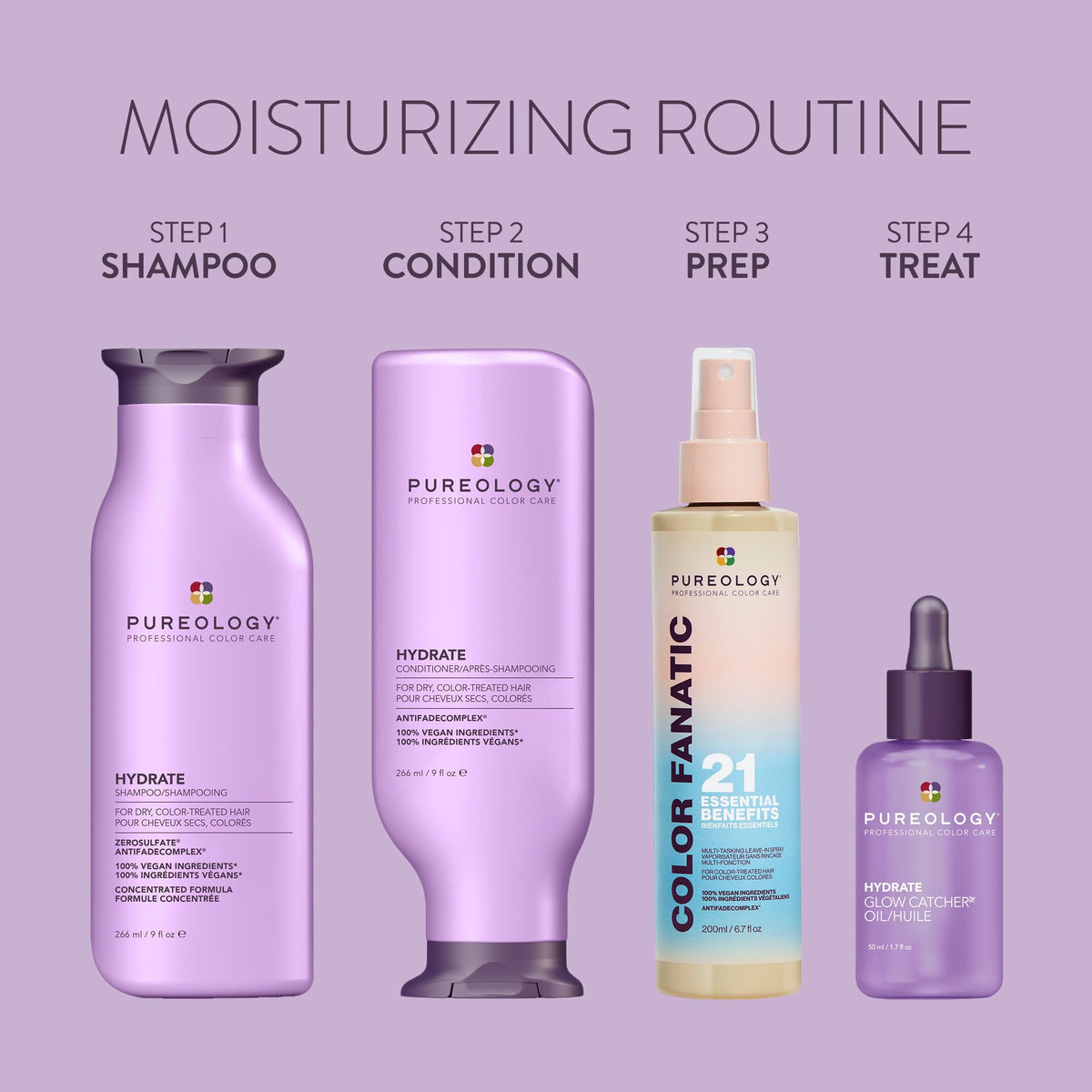 Pureology Hydrate Conditioner – Moisturizes Dry & Color-Treated Hair