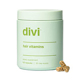 divi Hair Vitamins for Women and Men - Made with Clean and Science-Backed Ingredients to Grow + Thicken - Create a Healthy Hair Environment - 30 Day Supply, 120 Count