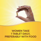Nature’s Way Alive! Ultra Potency Multivitamin for Women 50 Plus, Complete High Potency Formula with Vitamin D3, C, E, Methylated B12, Supports, Heart, Brain, and Bone Health*, 60 Tablets