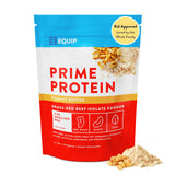 Equip Foods Prime Protein Powder | Clean, Grass Fed Beef Protein Isolate | Carnivore Protein Powder | Paleo, Keto Friendly | Gluten, Dairy Free | 30 Servings, Peanut Butter