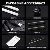 Lightasaber, Rechargeable Sword Toy for Kids, Halloween Xmas Gift, Cosplay