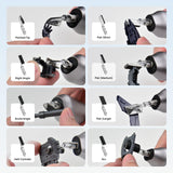 HOZO NeoSander Reciprocating Detail Sander, Mini Electric Pen Sander with 13000 SPM Linear Motion, Adjustable Stroke for Precision Sanding, Ideal for 3D Printing, Model Making, Crafts & DIY Projects
