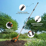 ARPEAK Rotary Cultivator Tiller, Combines Soil Loosen and Weed Functions