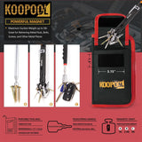 Telescoping Magnetic Pickup Tool Set, Inspection Mirror Telescoping, LED Flashlight, Cool Gadgets for Men, Stocking Stuffers, Gifts for Dad, Husband, Kids, Boyfriend, Magnet Stick(Red)