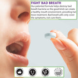 Oral Probiotic Supplement with BLIS K12 4 Billion CFU - Now Dairy Free 60 Day Supply Bottle for Bad Breath, Strep, Cavities, Gum Oral and Dental Health - Sugar Free - USA Made - 60 Count