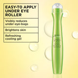 Garnier Clearly Brighter Anti-Puff Eye Roller, Dark Circles Under Eye Treatment with Caffeine and Vitamin C, 0.5 Fl Oz (15mL), 1 Count (Packaging May Vary)