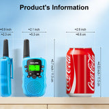Walkie Talkies for Kids Games Outdoor Toys for 3-12 Year Old Boys Girls