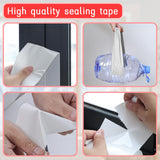 Birllaid White Window Sealing Tape, Window AC Tape, 3 Inch x 65 FT Waterproof Blocker for Cold Heat Air, Windproof, No Residue Strong adheisve