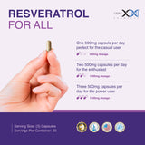 Genex Formulas Resveratrol 1500 mg Supplement for Healthy Aging – NSF Certified for Safety, Quality & Label Accuracy – Potent Antioxidant & Healthy Aging Formula - Gluten Free 90 Count
