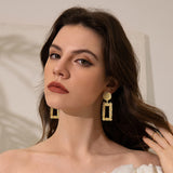HAIAISO 9Pairs Clip on Drop Earrings for Women, Non Piercing