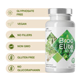 Mara Labs Broc Elite Plus | Broccoli Supplement w/Stabilized Sulforaphane Extract | Zero Glyphosate Residue | 30 Vegetable Capsules