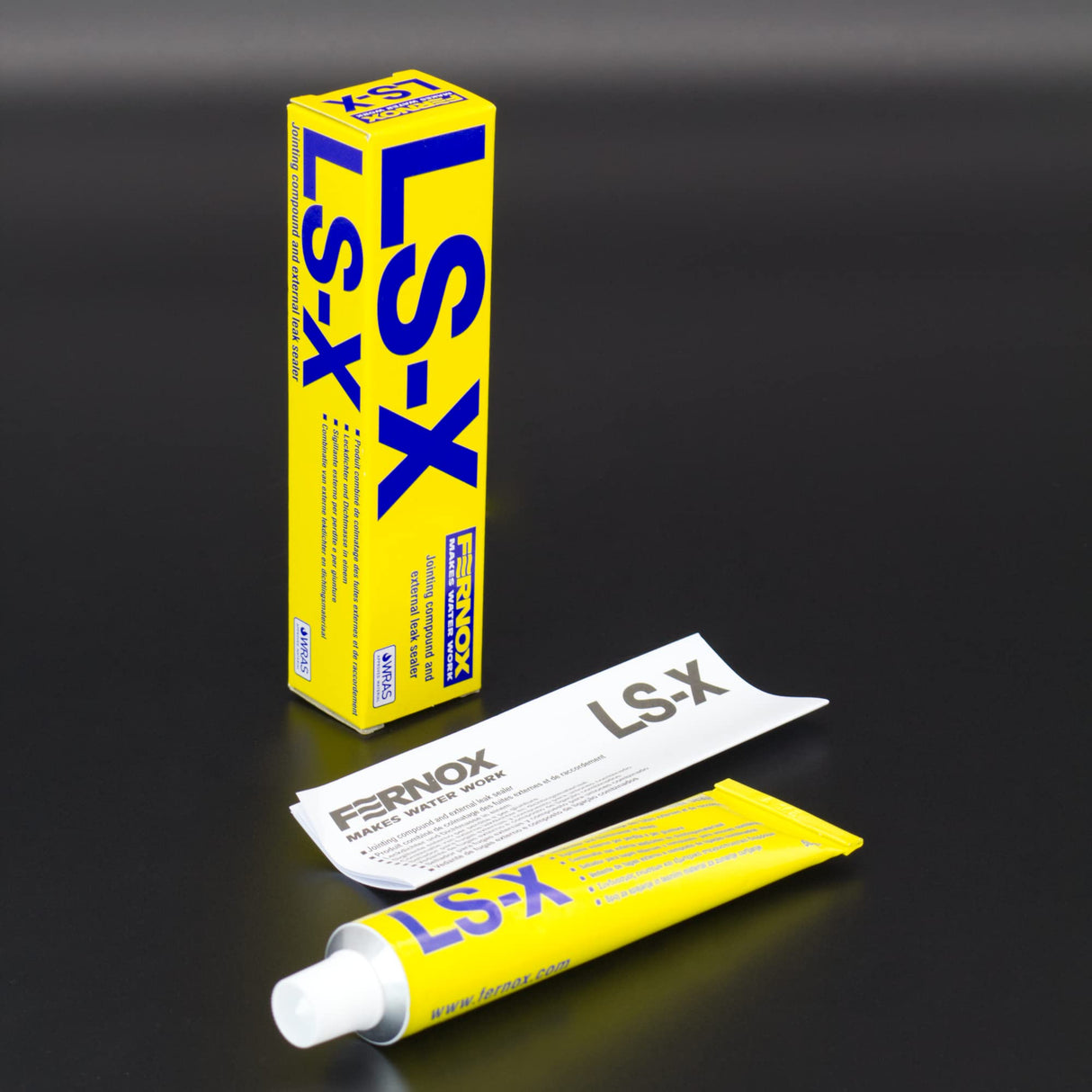 Kudos-Trading - Fernox 61016 Leak Sealer LS-X External Or Internal Water Pipe Leakage Repair Seal Jointing Compound 50g Plumbers Pipe Fitters DIY plumbers mait