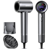 Hair Dryer,150000 RPM Professional High-Speed Blow Dryer 500 Millions Negative lonic Care Hair Dryer for Fast Drying, Low Noise Thermo-Control Hairdryer with Diffuser & Nozzle for Home Travel Salon