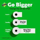 Bounty Paper Towels Quick Size, White, 16 Family Rolls = 40 Regular Rolls (Packaging May Vary)