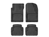 WeatherTech Semi Universal All Weather and Vehicle Trim to Fit Floor Mats - 4-Piece Set Black